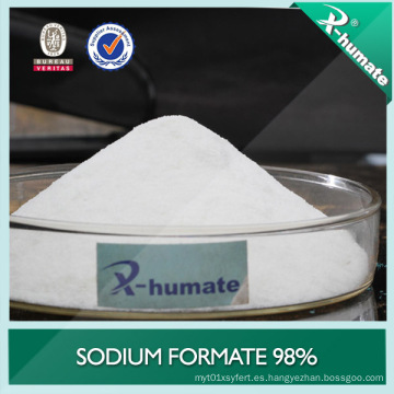 Procesamiento de cuero 98% Min Sodium Formate